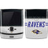 NFL Baltimore Ravens White Striped Motorola RAZR Skin