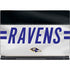 NFL Baltimore Ravens White Striped MSI GS65 Stealth Laptop Skin