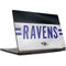 NFL Baltimore Ravens White Striped MSI GS65 Stealth Laptop Skin