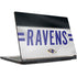 NFL Baltimore Ravens White Striped MSI GS65 Stealth Laptop Skin