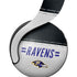 NFL Baltimore Ravens White Striped PULSE 3D Wireless Headset for PS5 Skin