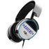 NFL Baltimore Ravens White Striped SteelSeries Arctis 3 Skin