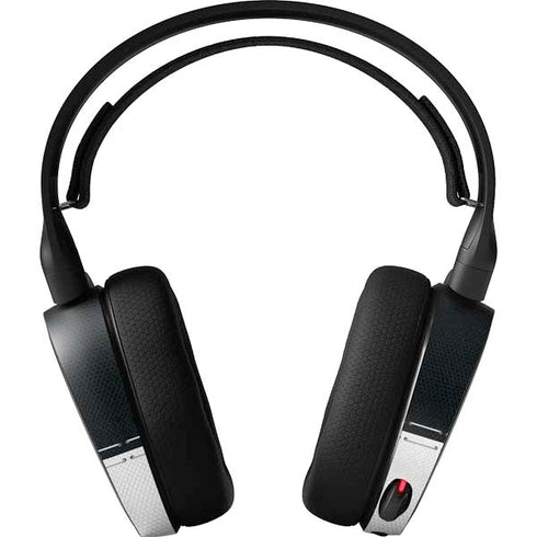 NFL Baltimore Ravens White Striped SteelSeries Arctis 5 Skin