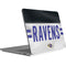 NFL Baltimore Ravens White Striped Surface Laptop Studio Skin