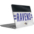 NFL Baltimore Ravens White Striped Surface Laptop Studio Skin