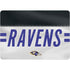 NFL Baltimore Ravens White Striped Surface Laptop Studio Skin