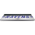 NFL Baltimore Ravens White Striped Universal Laptop 14in (11.4 x 8.2in) Skin