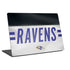 NFL Baltimore Ravens White Striped Universal Laptop 15in (12.2 x 8.8in) Skin