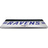 NFL Baltimore Ravens White Striped Universal Laptop 17in (13.8 x 10in) Skin