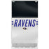 NFL Baltimore Ravens White Striped Xbox Series S Skins