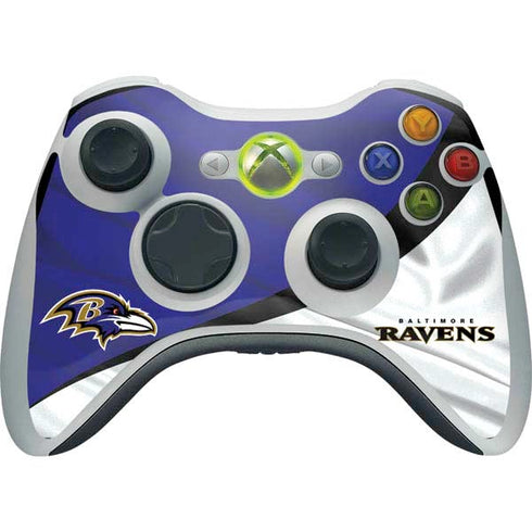 NFL Baltimore Ravens Xbox 360 Wireless Controller Skin