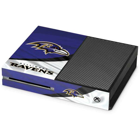 NFL Baltimore Ravens Xbox One Console Skin