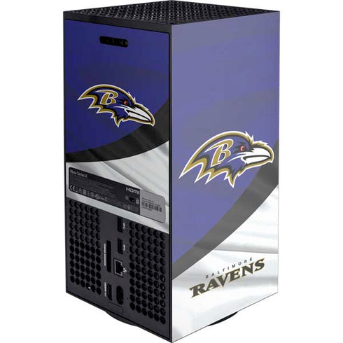 NFL Baltimore Ravens Xbox Series X Console Skin