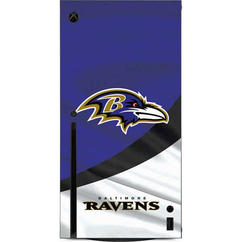 NFL Baltimore Ravens Xbox Series X Console Skin