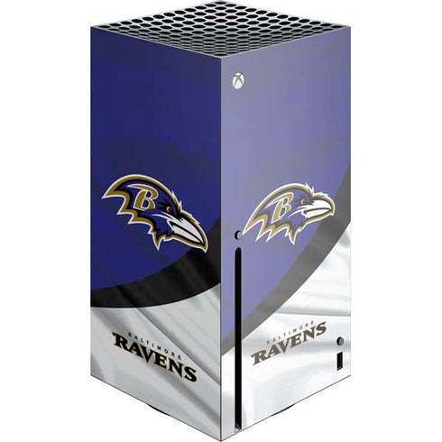 NFL Baltimore Ravens Xbox Series X Console Skin