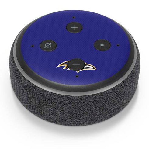 NFL Baltimore Ravens Zone Block Amazon Echo Dot Skin