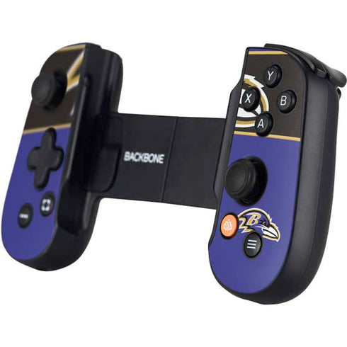 NFL Baltimore Ravens Zone Block Backbone One for iPhone Game Controller Skin