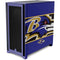 NFL Baltimore Ravens Zone Block Corsair 4000D Tempered Glass Mid-Tower ATX Case Skin