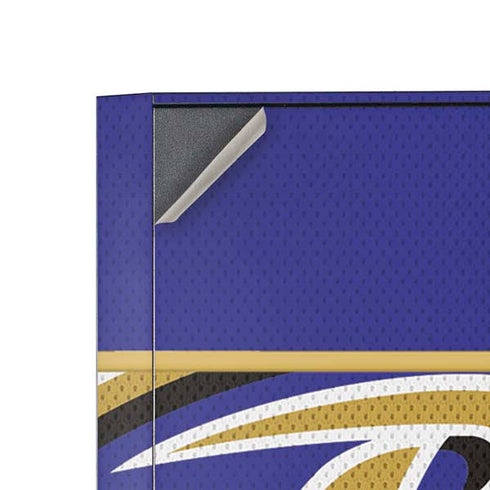 NFL Baltimore Ravens Zone Block Corsair 4000D Tempered Glass Mid-Tower ATX Case Skin