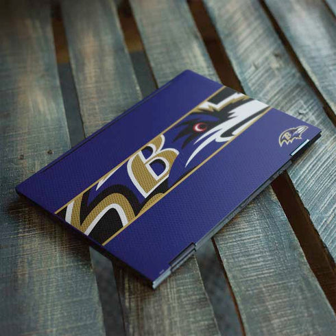 NFL Baltimore Ravens Zone Block HP Envy Skin