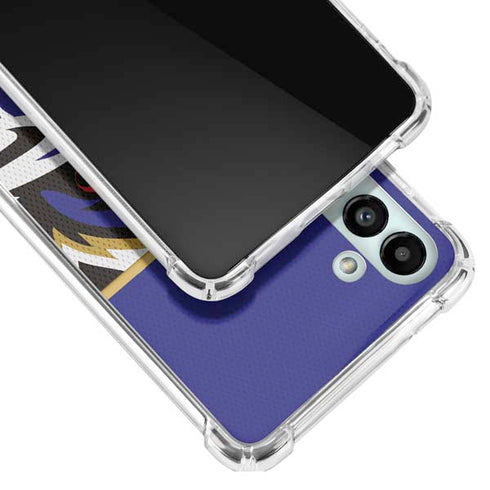 NFL Baltimore Ravens Zone Block Galaxy A13 5G Clear Case