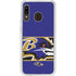 NFL Baltimore Ravens Zone Block Galaxy A20 Clear Case