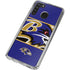 NFL Baltimore Ravens Zone Block Galaxy A21 Clear Case