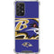 NFL Baltimore Ravens Zone Block Galaxy A72 5G Clear Case