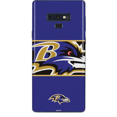 NFL Baltimore Ravens Zone Block Galaxy Note 9 Skin
