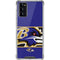 NFL Baltimore Ravens Zone Block Galaxy Note20 5G Clear Case