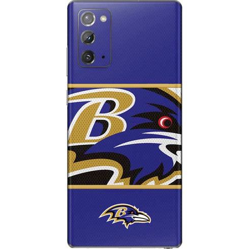 NFL Baltimore Ravens Zone Block Galaxy Note20 5G Skin