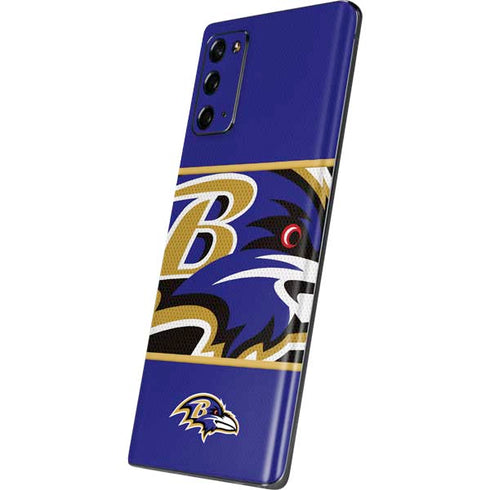 NFL Baltimore Ravens Zone Block Galaxy Note20 5G Skin