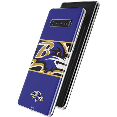 NFL Baltimore Ravens Zone Block Galaxy S10 Plus Skin