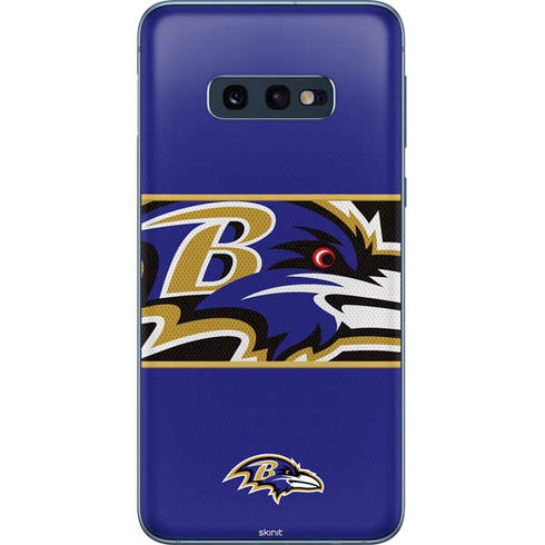 NFL Baltimore Ravens Zone Block Galaxy S10e Skin