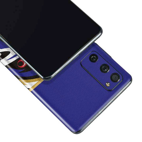 NFL Baltimore Ravens Zone Block Galaxy S20 Fan Edition Skin