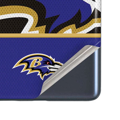 NFL Baltimore Ravens Zone Block Galaxy S20 Fan Edition Skin