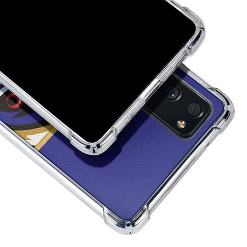 NFL Baltimore Ravens Zone Block Galaxy S20 FE Clear Case