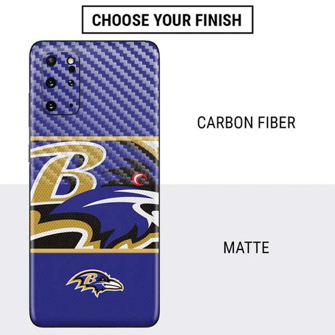 NFL Baltimore Ravens Zone Block Galaxy S20 Plus Skin