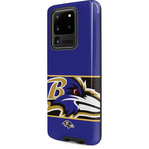 NFL Baltimore Ravens Zone Block Galaxy S20 Ultra 5G Pro Case