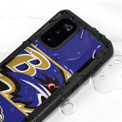 NFL Baltimore Ravens Zone Block Galaxy S20 Waterproof Case