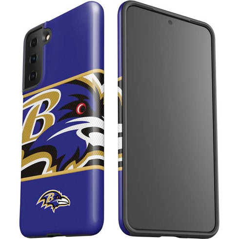 NFL Baltimore Ravens Zone Block Galaxy S21 FE Pro Case