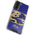 NFL Baltimore Ravens Zone Block Galaxy S21 Plus 5G Clear Case