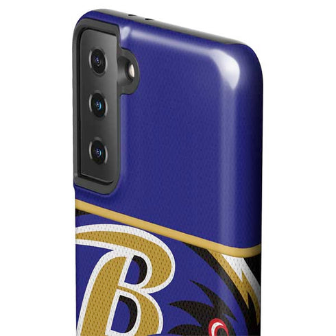 NFL Baltimore Ravens Zone Block Galaxy S21 Plus 5G Pro Case