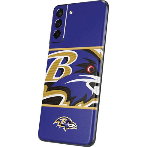 NFL Baltimore Ravens Zone Block Galaxy S21 Plus 5G Skin