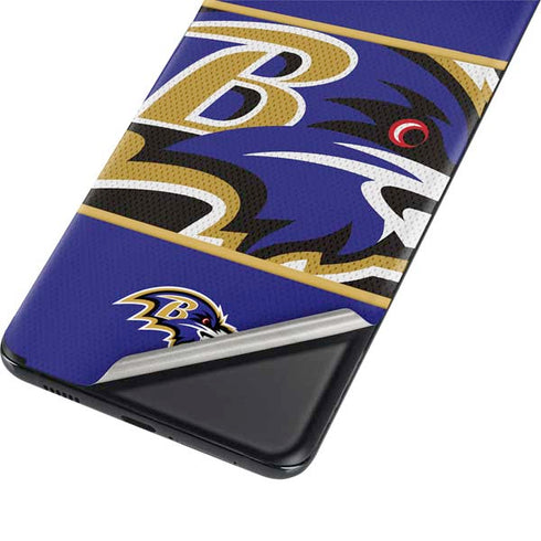 NFL Baltimore Ravens Zone Block Galaxy S21 Ultra 5G Skin