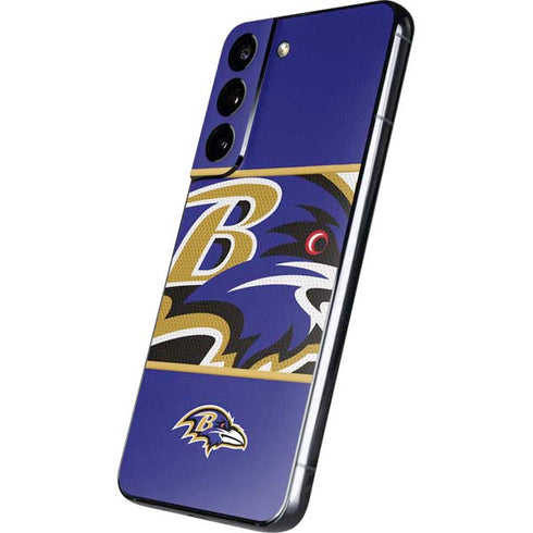 NFL Baltimore Ravens Zone Block Galaxy S22 Skin