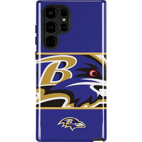 NFL Baltimore Ravens Zone Block Galaxy S22 Ultra Pro Case