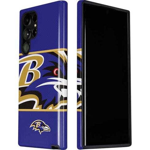 NFL Baltimore Ravens Zone Block Galaxy S22 Ultra Pro Case