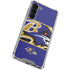 NFL Baltimore Ravens Zone Block Galaxy S23 Plus Clear Case