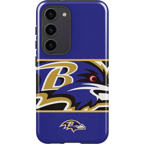 NFL Baltimore Ravens Zone Block Galaxy S23 Pro Case